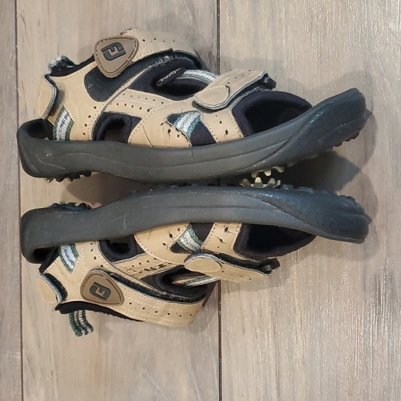 Footjoy Men's Golf Sandals Model 48786 Beige Straps Size 7M outdoor - Picture 7 of 11